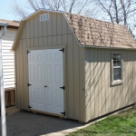 10x12 Barn with 6' sidewalls and window